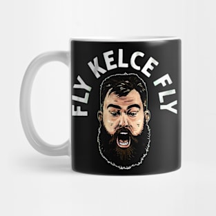 jason kelce fly fly Mug